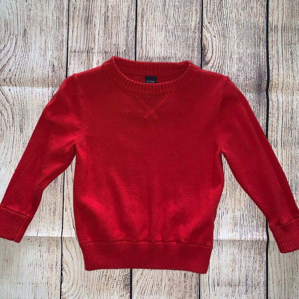Toddler boys baby gap sweater size 12-18 months